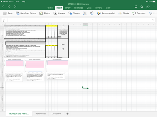 stresscheckericu spreadsheet